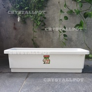 Pot Bunga Taman Panjang Lion Star Rectanguler FP-11 Premium Original Pot Tanaman Hias Bahan Plastik