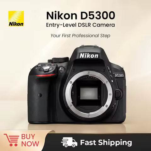 Nikon D5300 DSLR Camera 24MP CMOS digital SLR camera