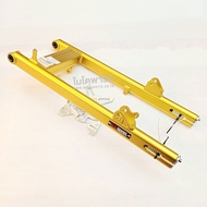 สวิงอาร์มมิเนียม (NUI RACING) ไข่ WAVE110-I ยืด 3 นิ้ว สีทอง