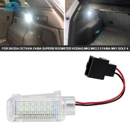 OPENMALL Car Trunk LED Luggage Compartment Lamps Trunk Boot Light For Skoda Octavia Fabia Superb Roo