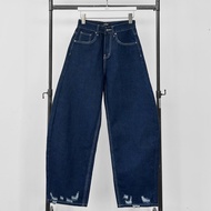 ATIPA - Sloane Jeans (#A052) | กางเกงยีนส์เอวสูง ทรง Barrel Leg ขากว้างโค้งสวย