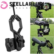 STELLARLINX Telescope Bracket Practical Spotting Scope Holder Telescope Clip Metal/ABS Phone Stand