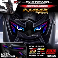NMAX TURBO NEO 2024 2025 Motorcycle Eyebrow Lamp Sticker - NMAX Neo S TRANSPARENT UV DV-02 Light Var