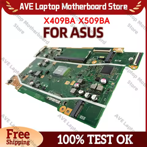 X409BA Laptop Motherboard For ASUS VivoBook X409B M509BA D409BA M409BA X509BA D509BA Mainboard With 