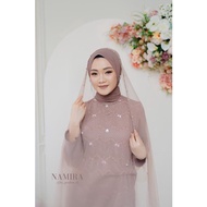 PLAIN VEIL AND SEQUIN