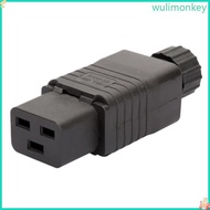 WU Rewirable 16A 250VAC 320 C 19 plug IEC C19 DIY plug conector IEC conector IEC