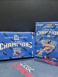 2025 Panini OKC Thunder NBA Champions Box Set