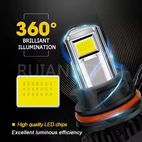 PH11 HS5 BA20D H4 LED Headlight Bulb kit for Motorcycle ATU Suzuki Kawasaki Honda,24 Watts High Low 