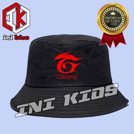 COOL!!! Cool GARENA FREE FIRE Bucket Hat for Men and Women Wanita POLOS GARENA GREATPolosan
