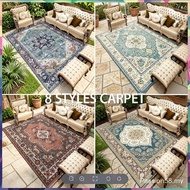 Retro style carpet Nordic style carpet 80cm×160cm/100cm×160cm living room table carpet household Per