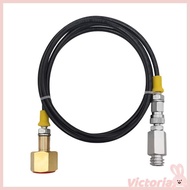 VIC External Hose Adapter CO2 Tanks Home Sodas Maker W21 8-14 CGA320 for Fizzy Sparkling Water Sodas