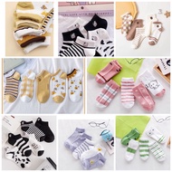 [ส่งไว] Clothinghouse_shop ถุงเท้าข้อสั้น ถุงเท้าแฟชั้น หมีบราวน์ ลายกาตูน วินเทจ sock