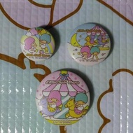 little twin stars badge set