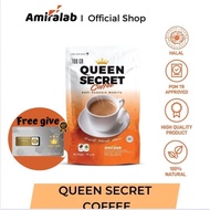 ( READY STOCK ) QUEEN SECRET COFFEE amiralab kopi herbal melancarkan haid