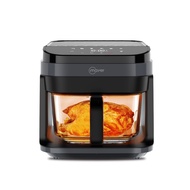 Mayer 5.5L Digital Glass Air Fryer MMGAF539D - Dark Grey