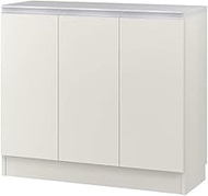 IWATSUKI Storage Shelf with Door to Order Made in 1cm Units Within 17.7-47.2 inches (45-120 cm) Wide