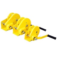 1200Pounds 20M Wirerope Hand Operated Winch Small Portable Winch Manual Traction Hoist Winch Crane