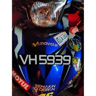 🔵 Custom Nombor Plate 🔵 DEPAN THAILAND (Y15/Y16/RS150/WINNER/VARIO/NVX/NMAX/XMAX/EGO) (ALL MOTOR)