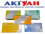 GLOMED LATEX GREAT GLOVES LATEX  HCD LATEX INDOPLAS LATEX GLOVES GLOMED SLIM LATEX POWDER FREE DISPO