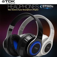 (億而創耳機 網拍店) [網路價] TDK ST560s ST560 線控全罩折疊耳罩式耳機 [公司貨] [可試聽]