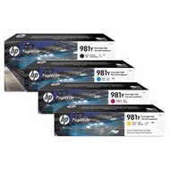 HP 981Y - PageWide Enterprise Color 556dn, 556xh, 586z, 586dn, 586f - L0R13A, L0R14A, L0R15A, L0R16A