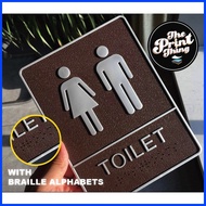 ◰ ∆ ❊ CR / Toilet / Bathroom Signages / Comfort Room