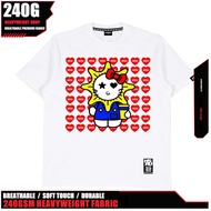 HASSURU “HELLO SUNNY” CROPTEE FIT