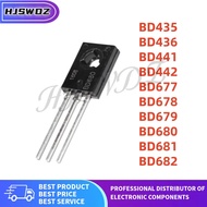 10Piece TO-126 BD679 BD677 BD682 BD435 BD680 BD436 BD678 BD441 BD442 BD681 Power transistor NEW In S