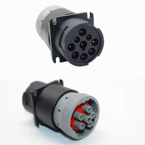 J1708-J1939 Converter Adapter J1939 9Pin Deutsch Connector To J1708 6Pin for USB LINK/DLA/INLINE 6/f