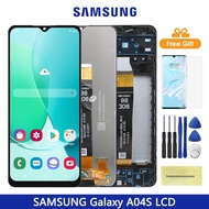 Original For Samsung Galaxy A04S LCD Display Touch Screen with frame Digitizer A047F A047F/DS A047F/