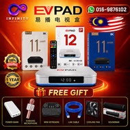 EVPAD 12P / 11P / 11S Smart TV Box | 4K UHD Android TV Box | Official Authorized | Free Gift Package