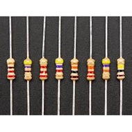 (10pcs) 1/4Watt , 1/2 Watt Resistor Carbon Film Resistor +/-5%