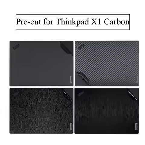 1PCS Outer Lid Skin Vinyl Decal Sticker Film Cover For 2022 Lenovo Thinkpad X1 Carbon 2021 2020 2019