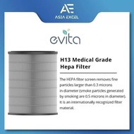 EVITA H13 MEDICAL GRADE HEPA FILTER FOR A6 SMART AIR PURIFIER
