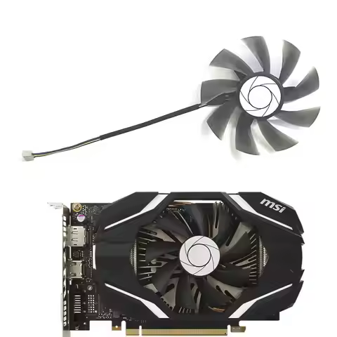 New 85mm HA9015H12SF-Z 12V 0.45A GTX 1060 GPU Cooler for MSI GTX 1060 ITX OC 6G GTX950 R7 360 2GD5 G