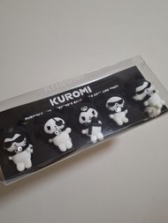 Kuromi 公仔 扣針 掛件 黑白軍團 Sanrio