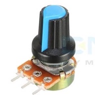 Potentiometer potentiometer 5k 10k 50k 100k B5k b10k b50k b100k with knob - 5k - ZK