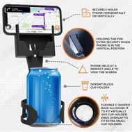 guibai Car Cup Holder Phone Mount  Secure and Stable Bracket for Your Smartphone