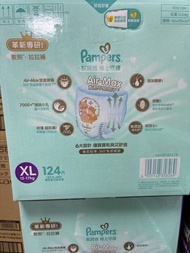 Pampers XL碼 加大碼 拉拉褲 124片 幫寶適