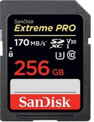 SanDisk 256GB 256G SDXC【170MB/s】Extreme Pro SD V30 U3 4K 記憶卡