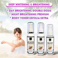 MUFAZKIN PAKET HANDBODY PEMUTIH BADAN SUPER PREMIUM HB WHITENING BOOSTER GLOW ORIGINAL DOSTING GLUTH