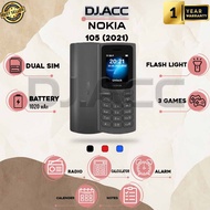 Hp Nokia 105 2021 Jadul Dual Sim New Garansi