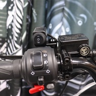 DOMINO UNIVERSAL 3 WAY SWITCH MOTORCYCLE / WATERPROOF MIRROR MOUNT MINI DRIVING LIGHT HANDLE SWITCH 