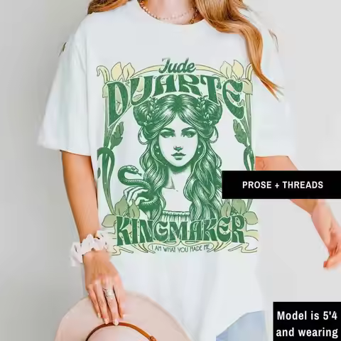 Cotton T Shirt Jude Duarte The Cruel Prince The Folk Of The Air The Cruel Prince Shirt Round Neck Ap