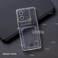 Xiaom 13 Xiaomi 13 Pro Xiaomi 13 Lite Card Case Clear / Slot Kartu Bening Case Xiaom 13 Xiaomi 13 Pr