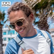 Kacamata Hitam Sunglasses Kapten n Son Jerman bulat Unisex Pria wanita