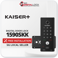 Kaiser+ 1590SKK Digital Door Lock | Smart Digital Door lock | Free Installation and Delivery | 6 Way Authentication