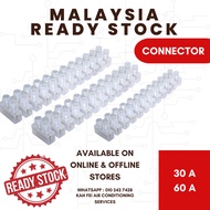PVC Connector Terminal Block Barrier Wire Connector 30A / 60A Connecter Sambung Wayar