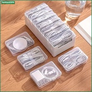 【 FH】Thickened PP Parts Storage Box Small Tool Storage Box Rectangular Transparent Storage Box