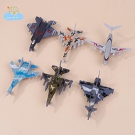 [LI] Fighter Model 6Pcs Aircrafts Set MINI Alloy  Airplane Toys Collection Warplane Decorations For 